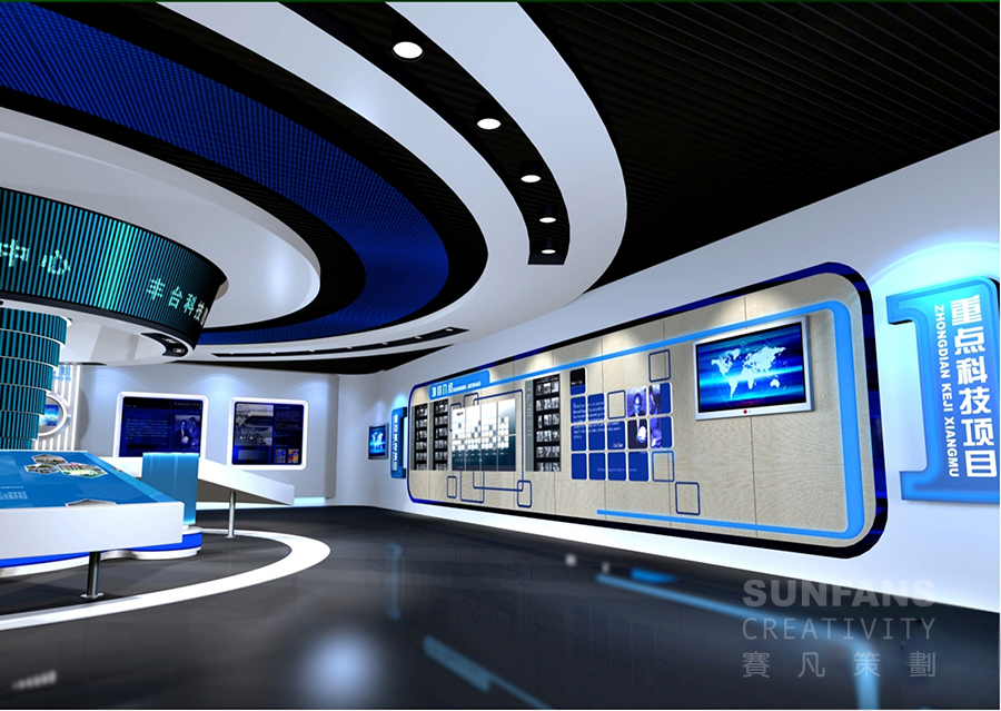 展廳設計中色彩搭配的幾點技巧，靈活掌握更勝一籌